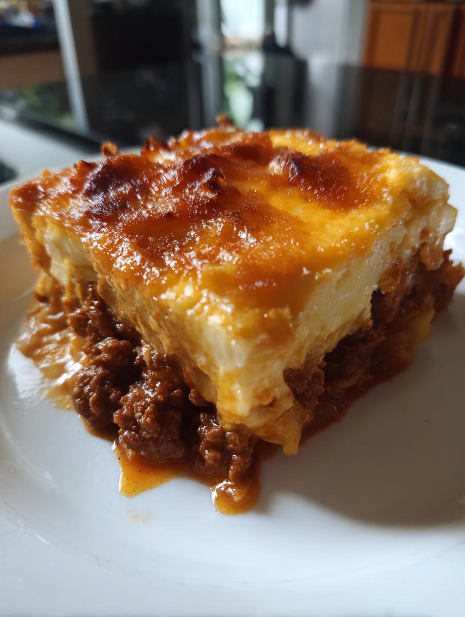 beef and cabbage casserole - detail 2