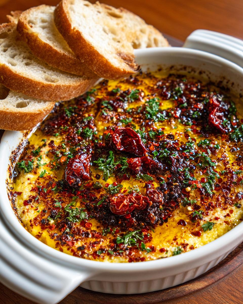 bread dipping oil - detail 1