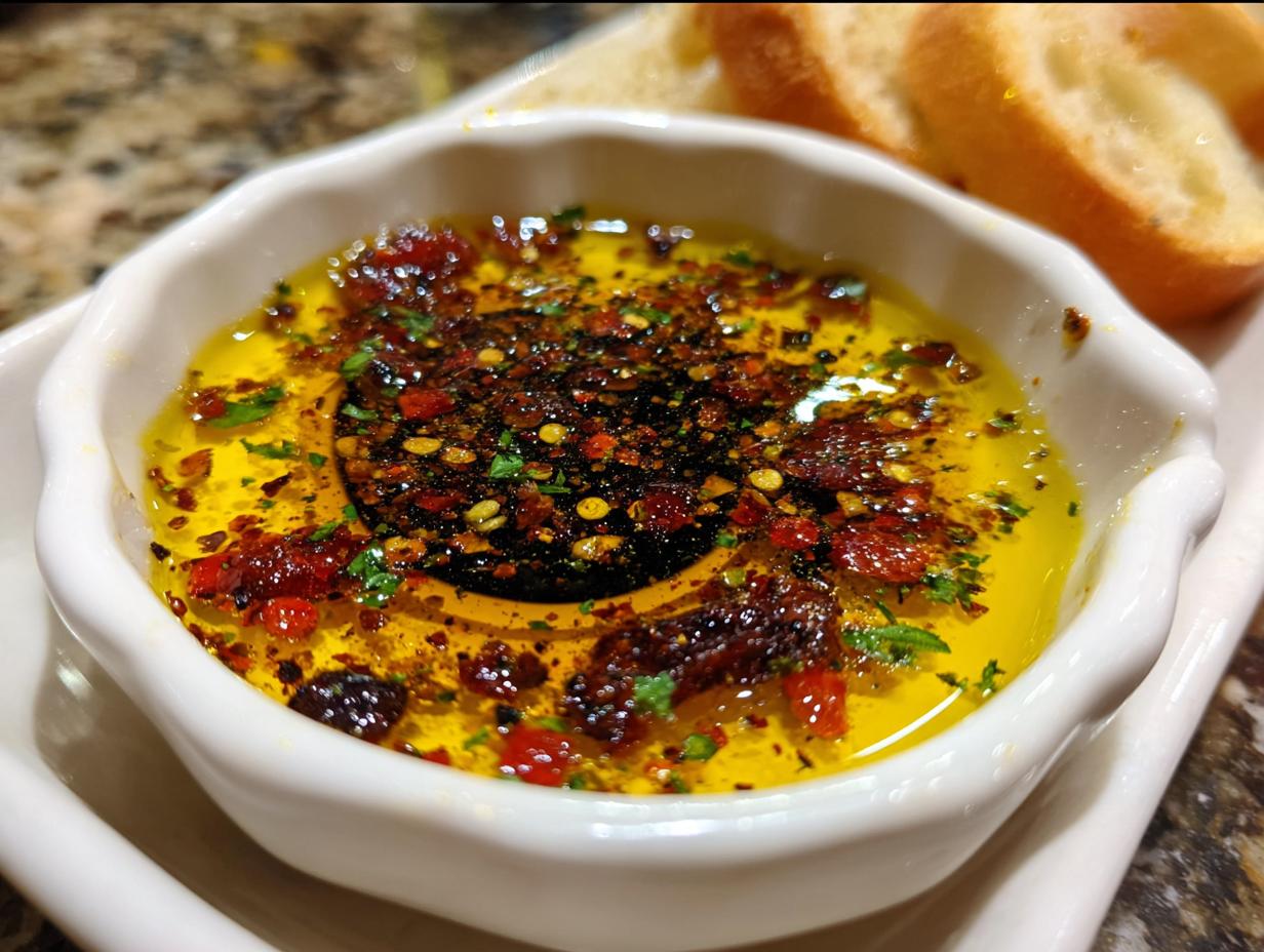 Amazing 10-Minute bread dipping oil Secret