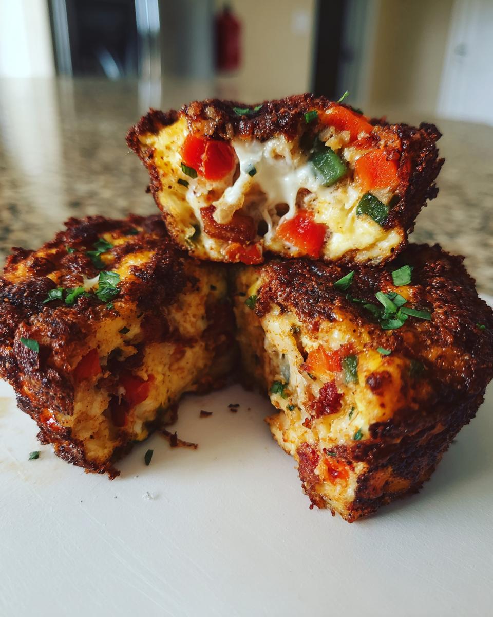 breakfast egg muffins - detail 2