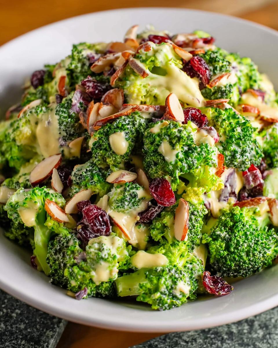 broccoli salad - detail 2