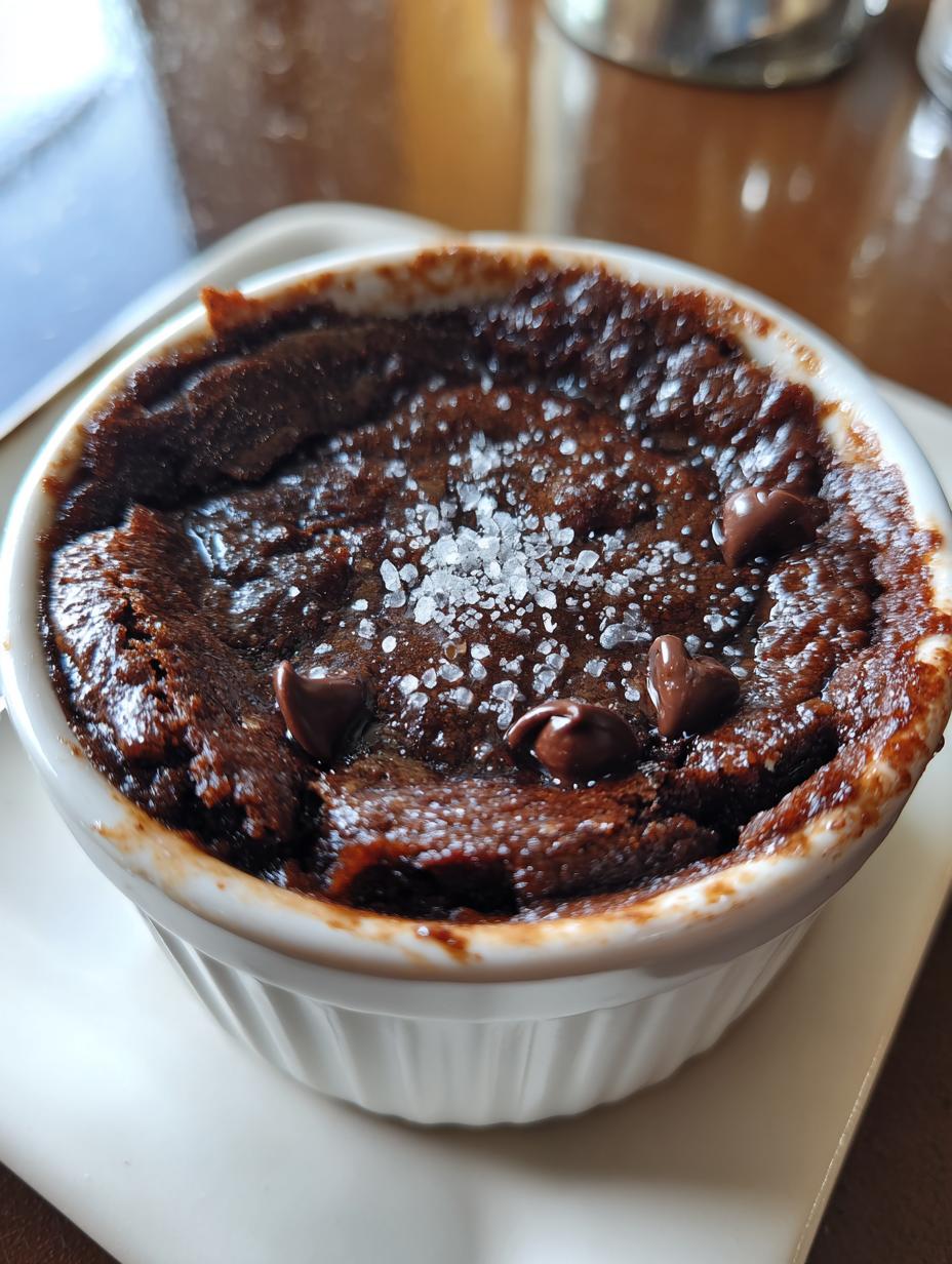 brownie baked oatmeal - detail 2