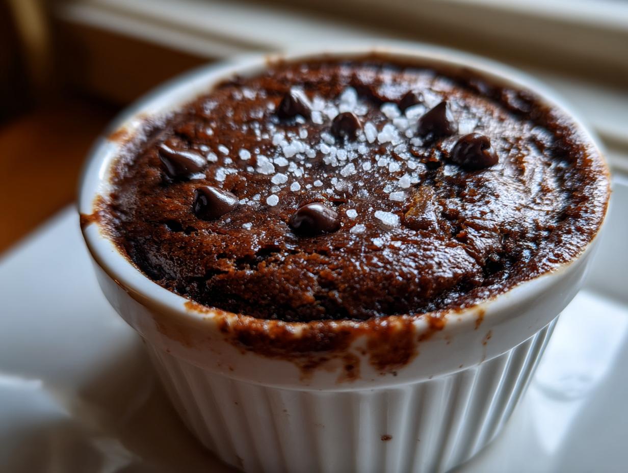 15 Minute Brownie Baked Oatmeal Magic