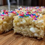 cake batter blondies