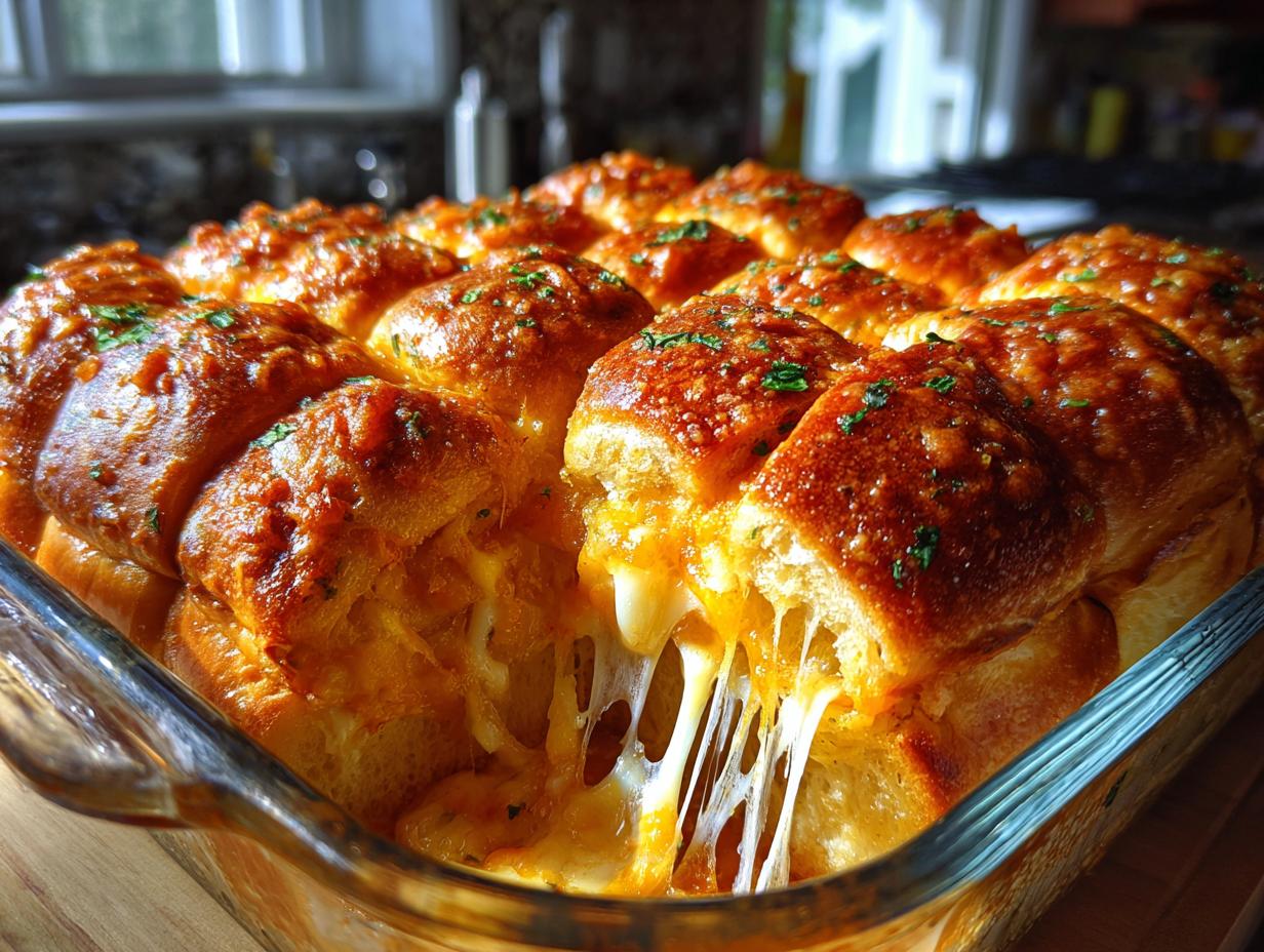 Amazing cheesy Hawaiian roll garlic bread in 15 min