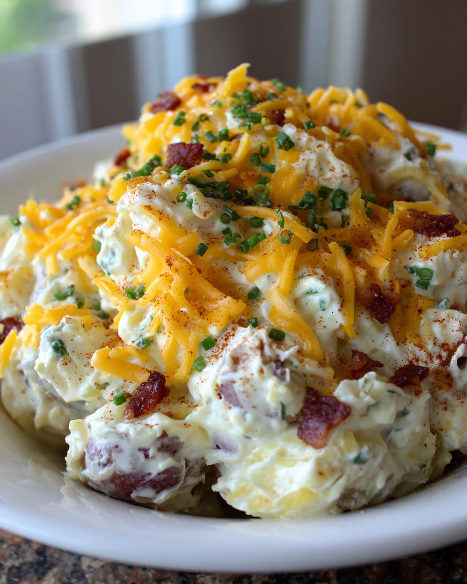 cheesy red potatoes - detail 1