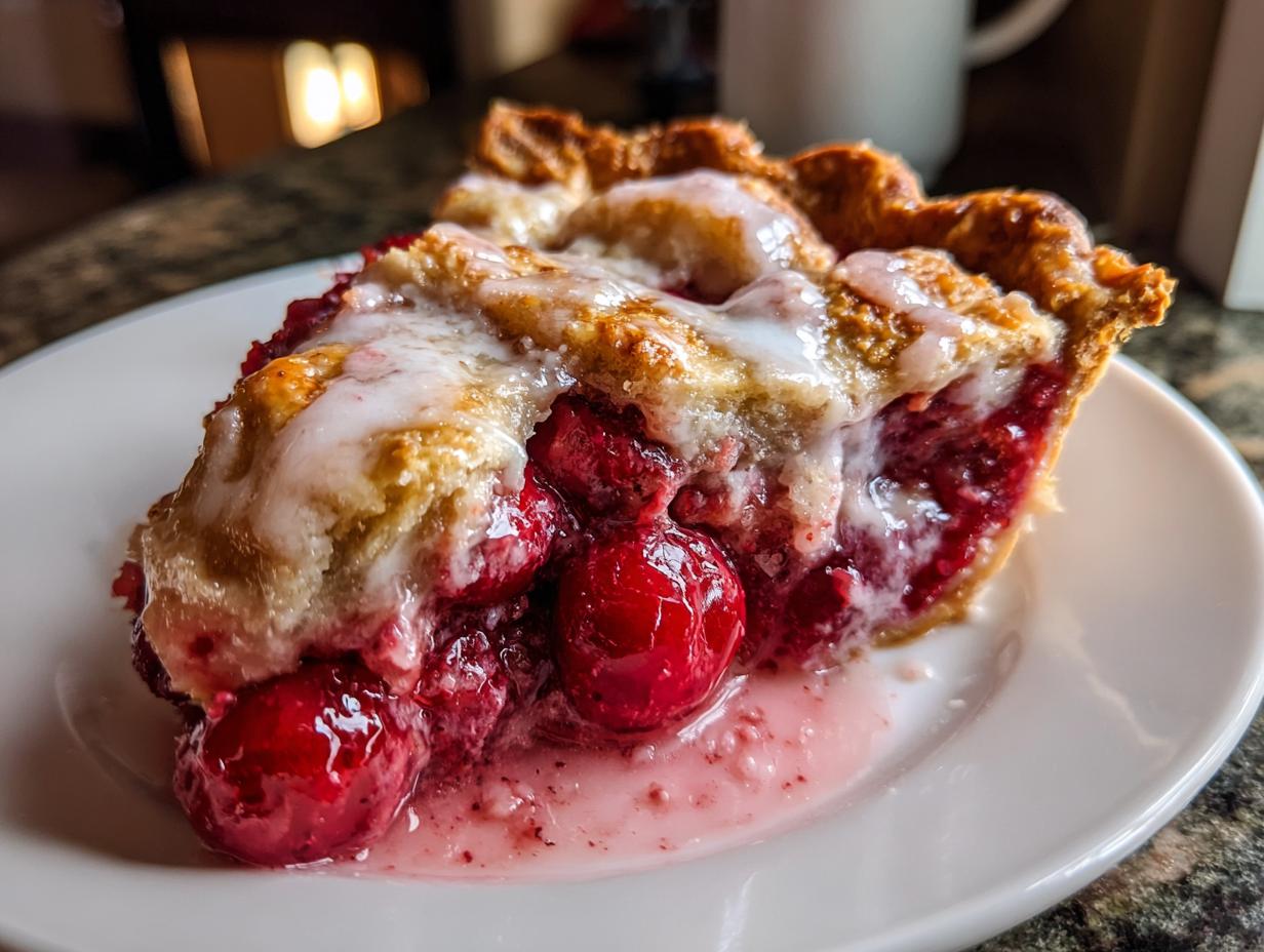 cherry slab pie
