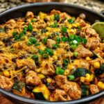chicken and zucchini skillet