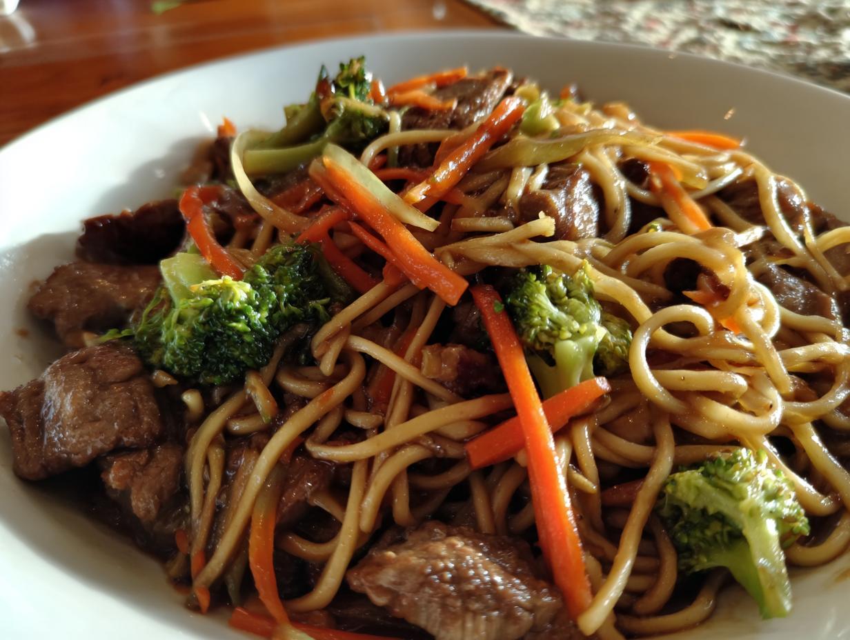 Amazing 30-Minute Chicken Lo Mein Flavor