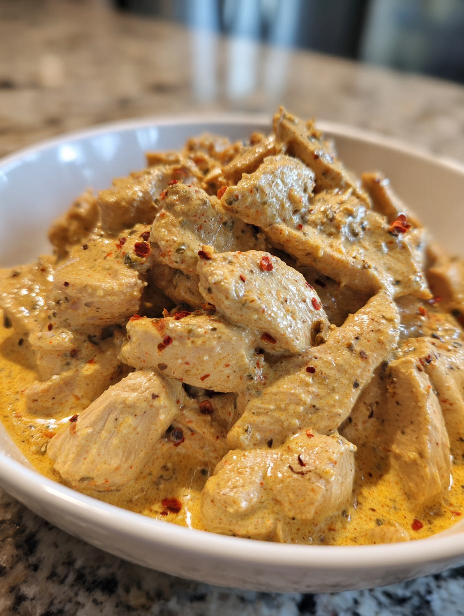 coconut milk chicken - detail 2