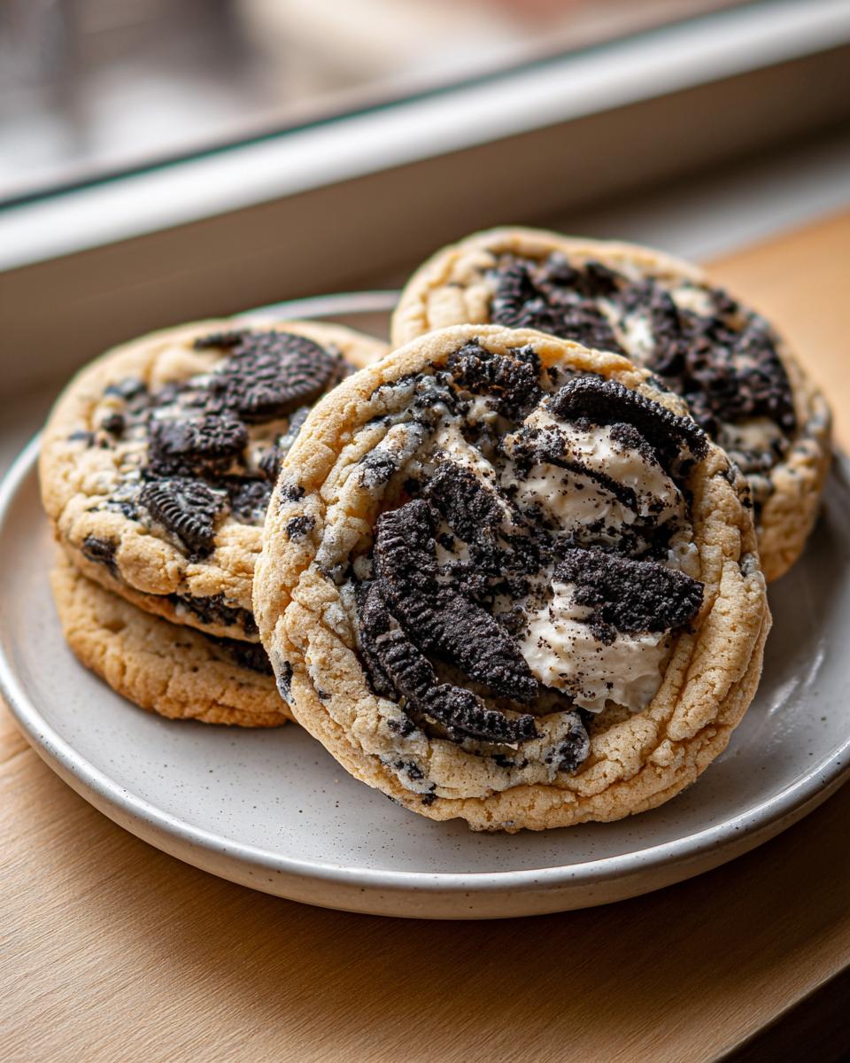 cookies and cream cookies - detail 1