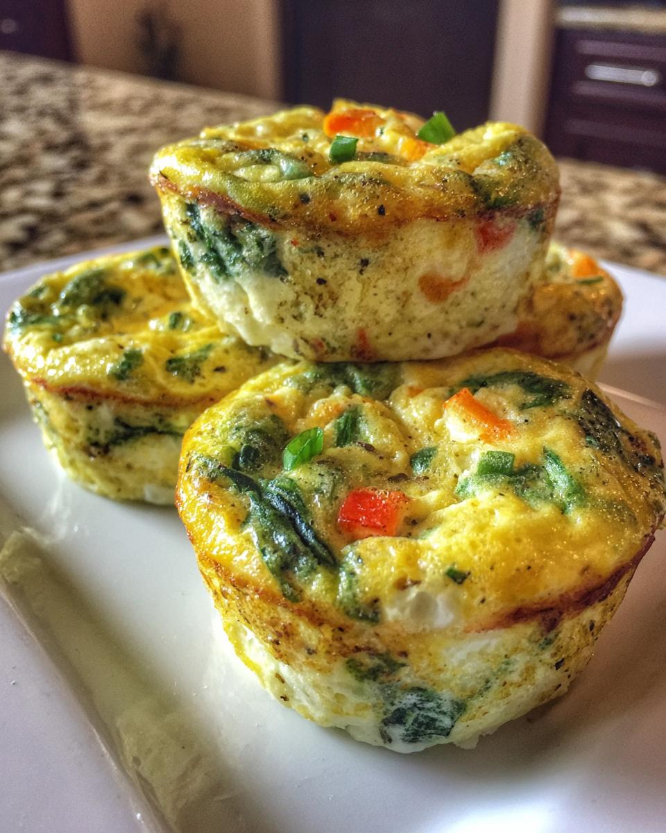cottage cheese egg muffins - detail 1