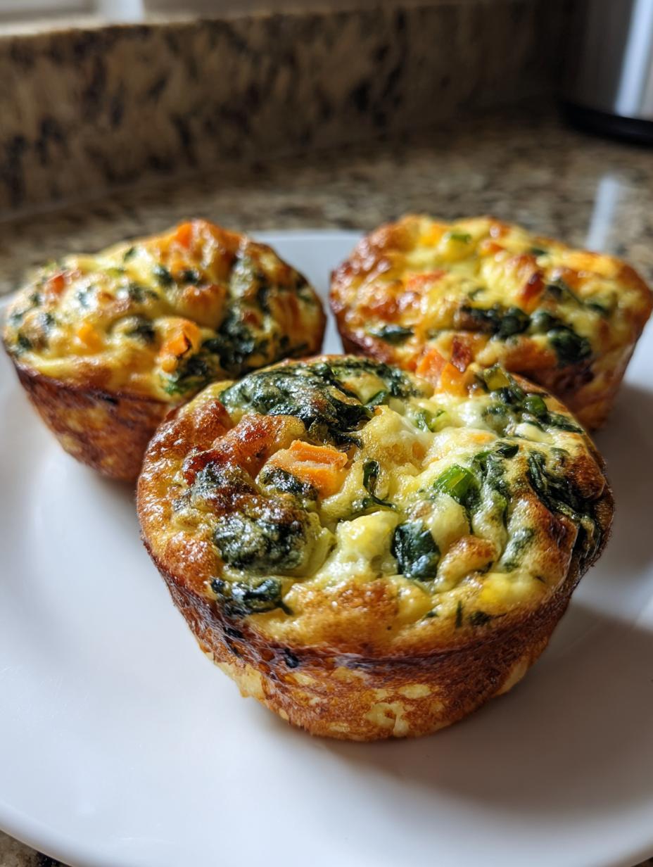 cottage cheese egg muffins - detail 2