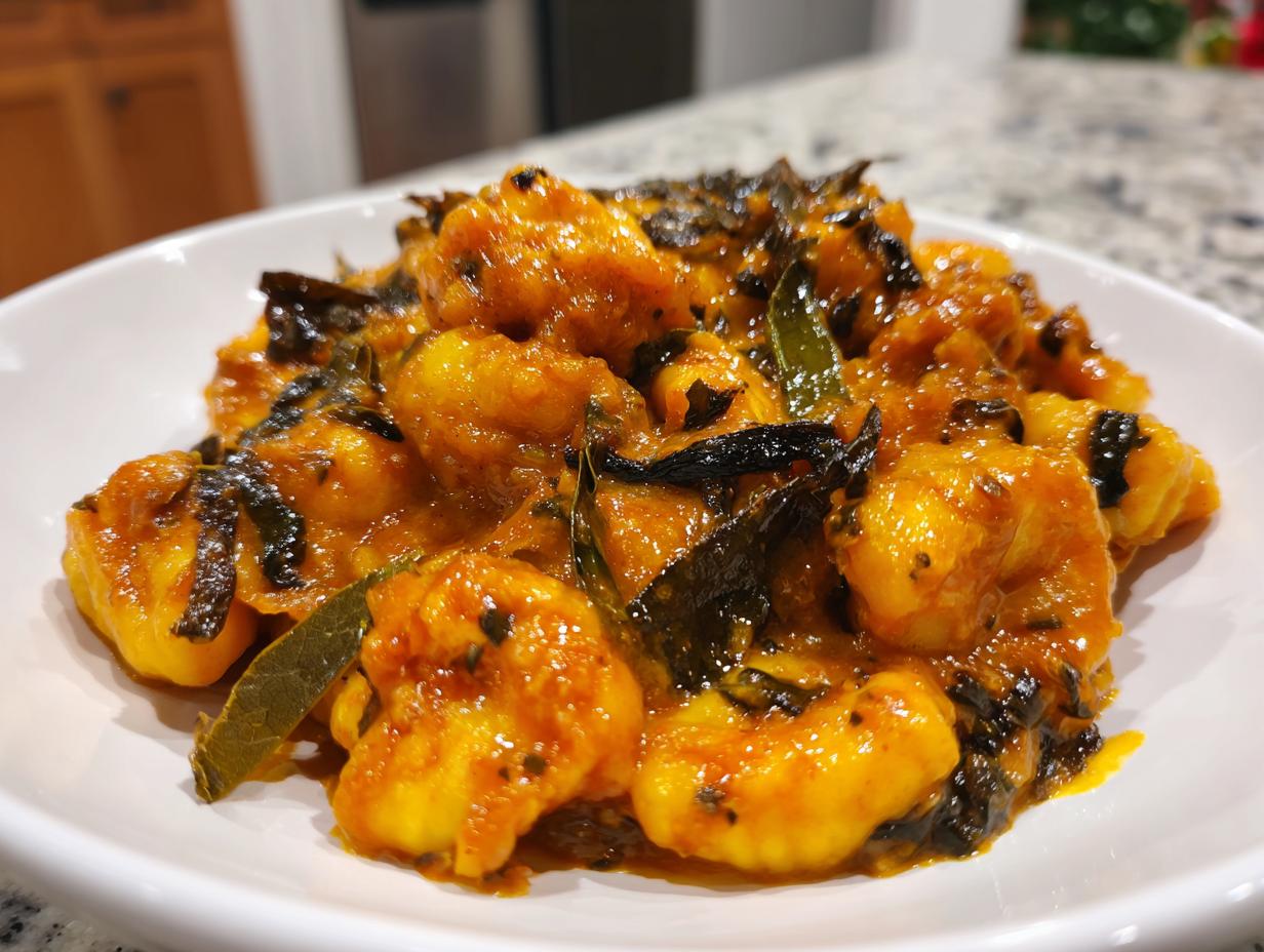 Amazingly Quick creamy chicken gnocchi in 35 mins