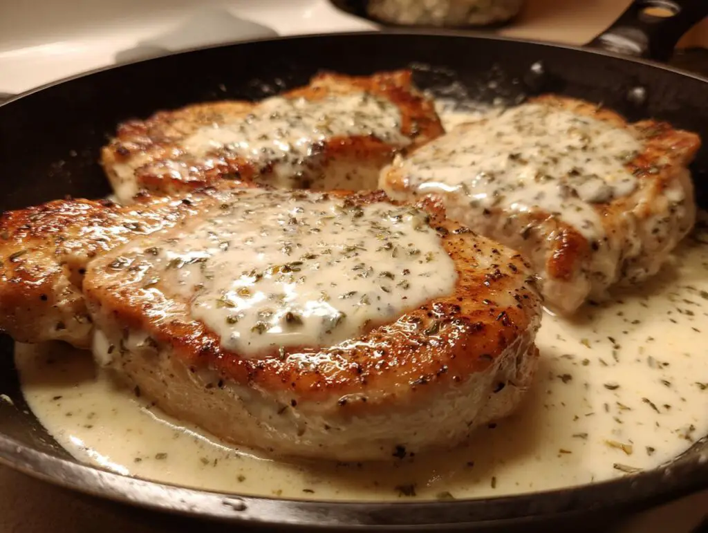 creamy garlic chicken