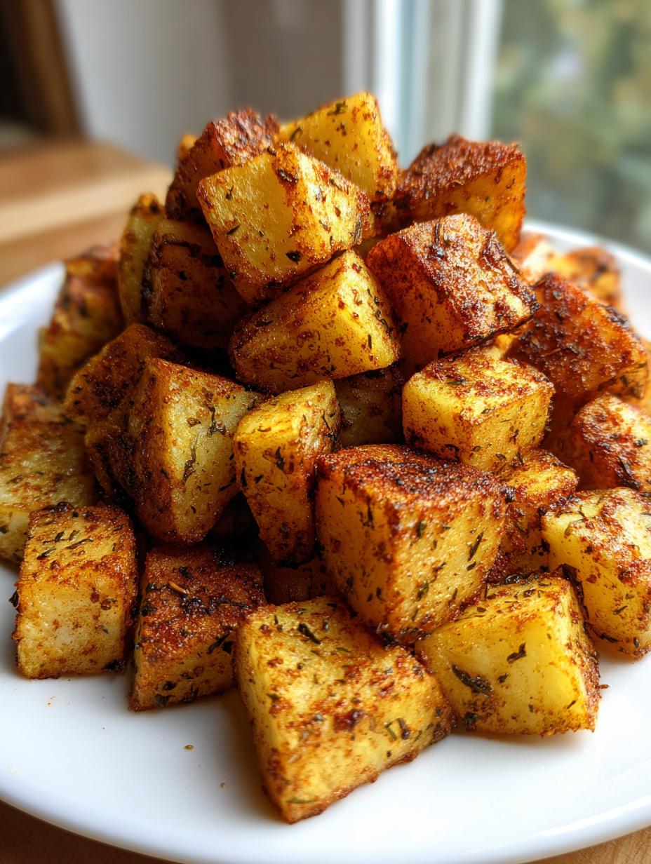 crispy breakfast potatoes - detail 2