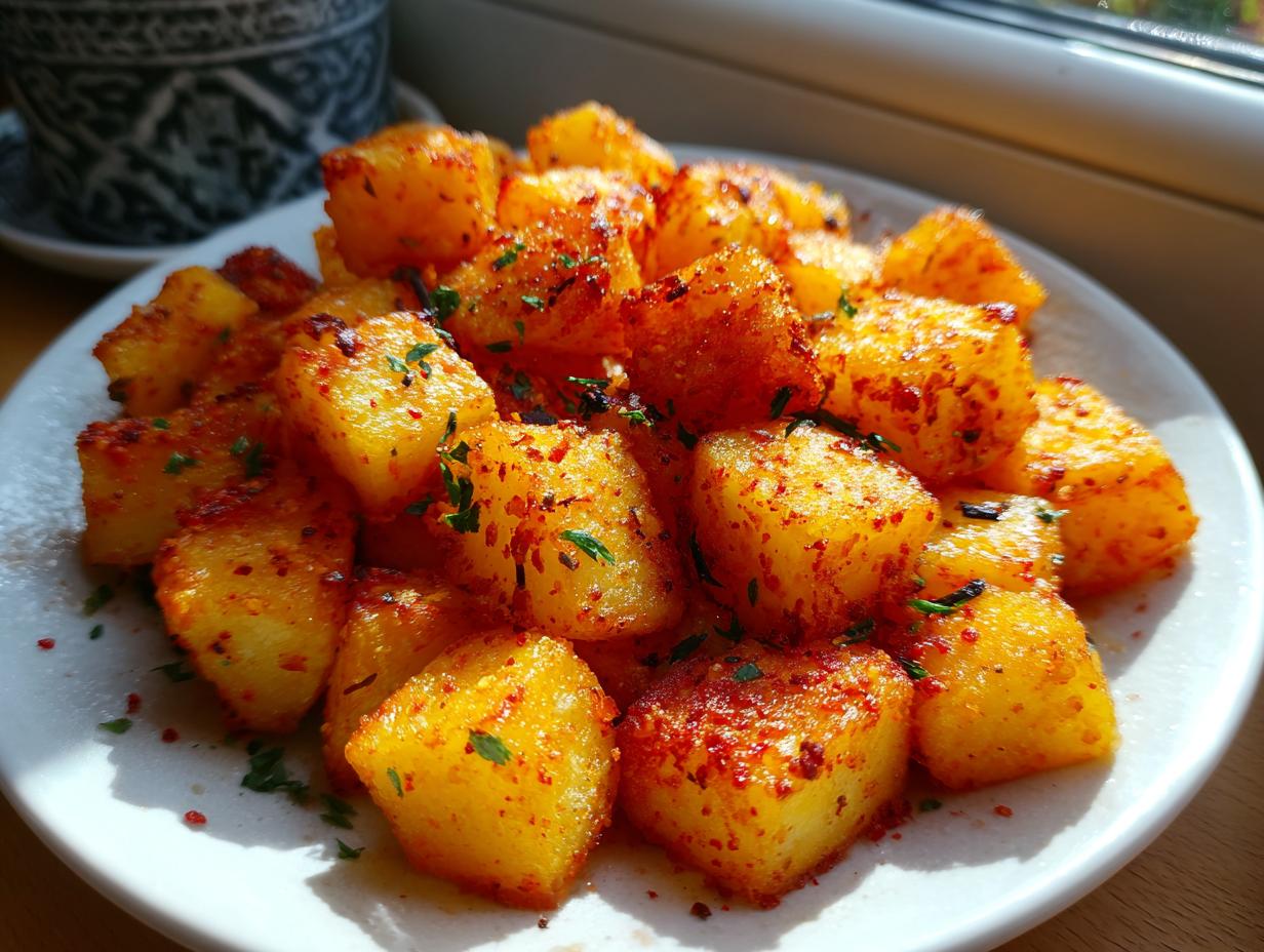 Amazing crispy breakfast potatoes in 1 trick