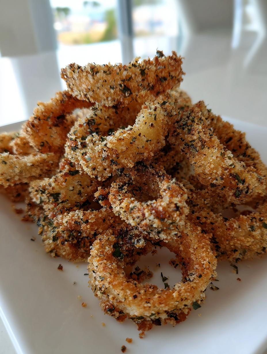 crispy potato rings - detail 2