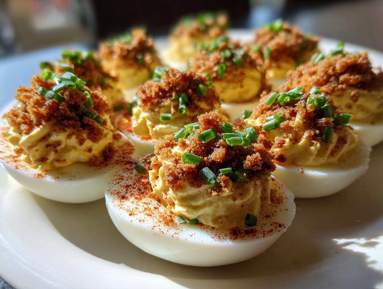 deviled eggs