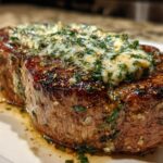 filet mignon with garlic herb butter