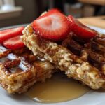 flourless banana oat waffles