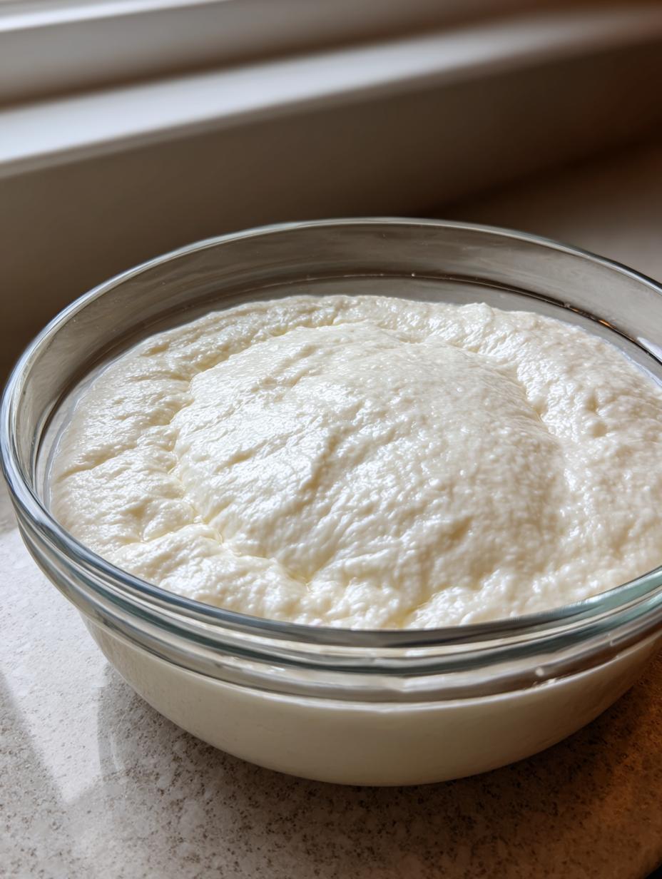 friendship bread starter - detail 1