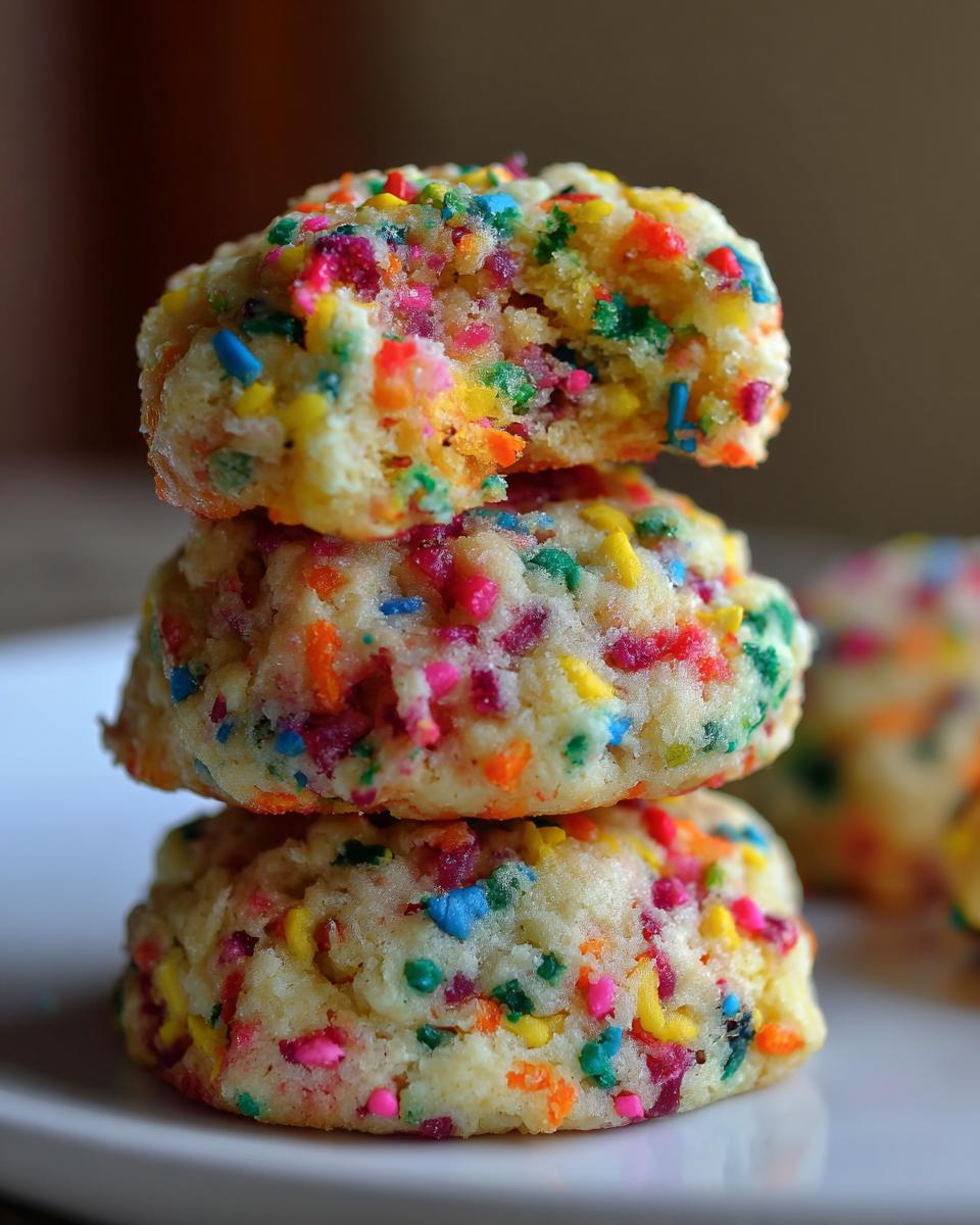 funfetti cookies - detail 1