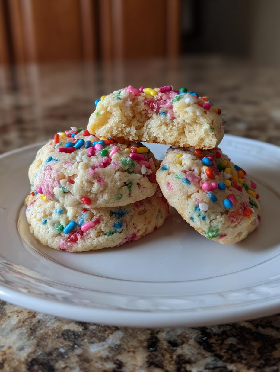 funfetti cookies - detail 2
