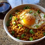 garlic butter ramen noodles