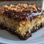 german chocolate poke cake