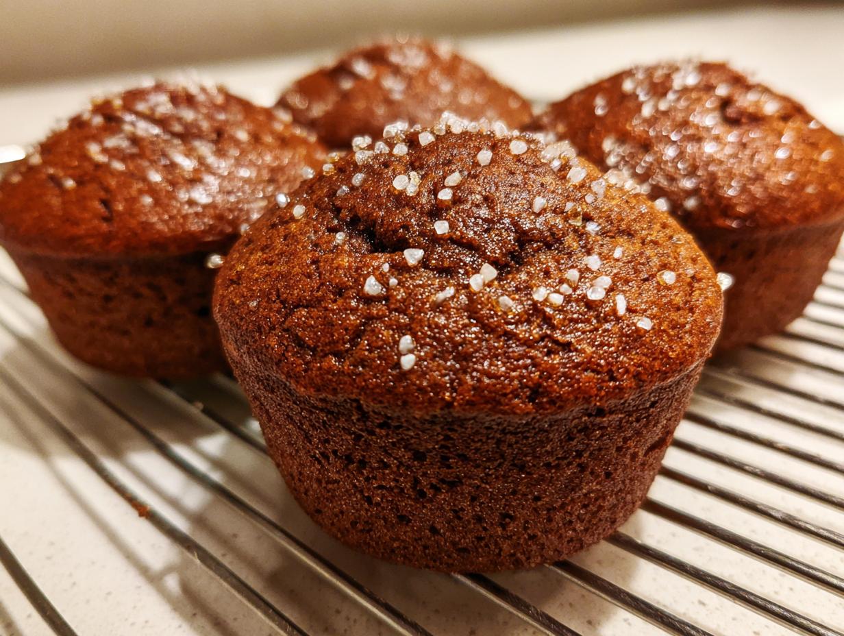 Amazing gingerbread muffins: 1 secret to height