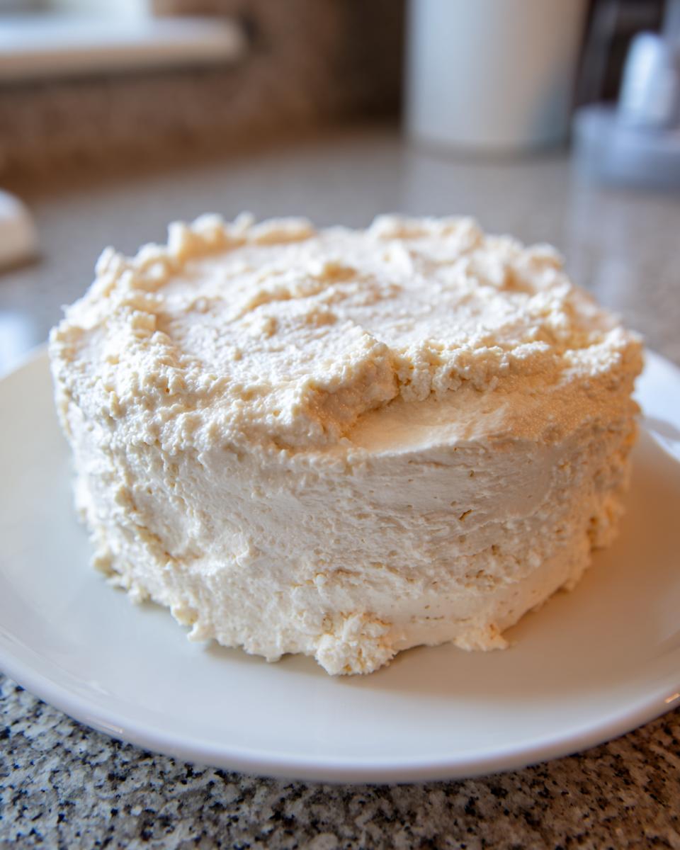 healthy cream cheese frosting - detail 1