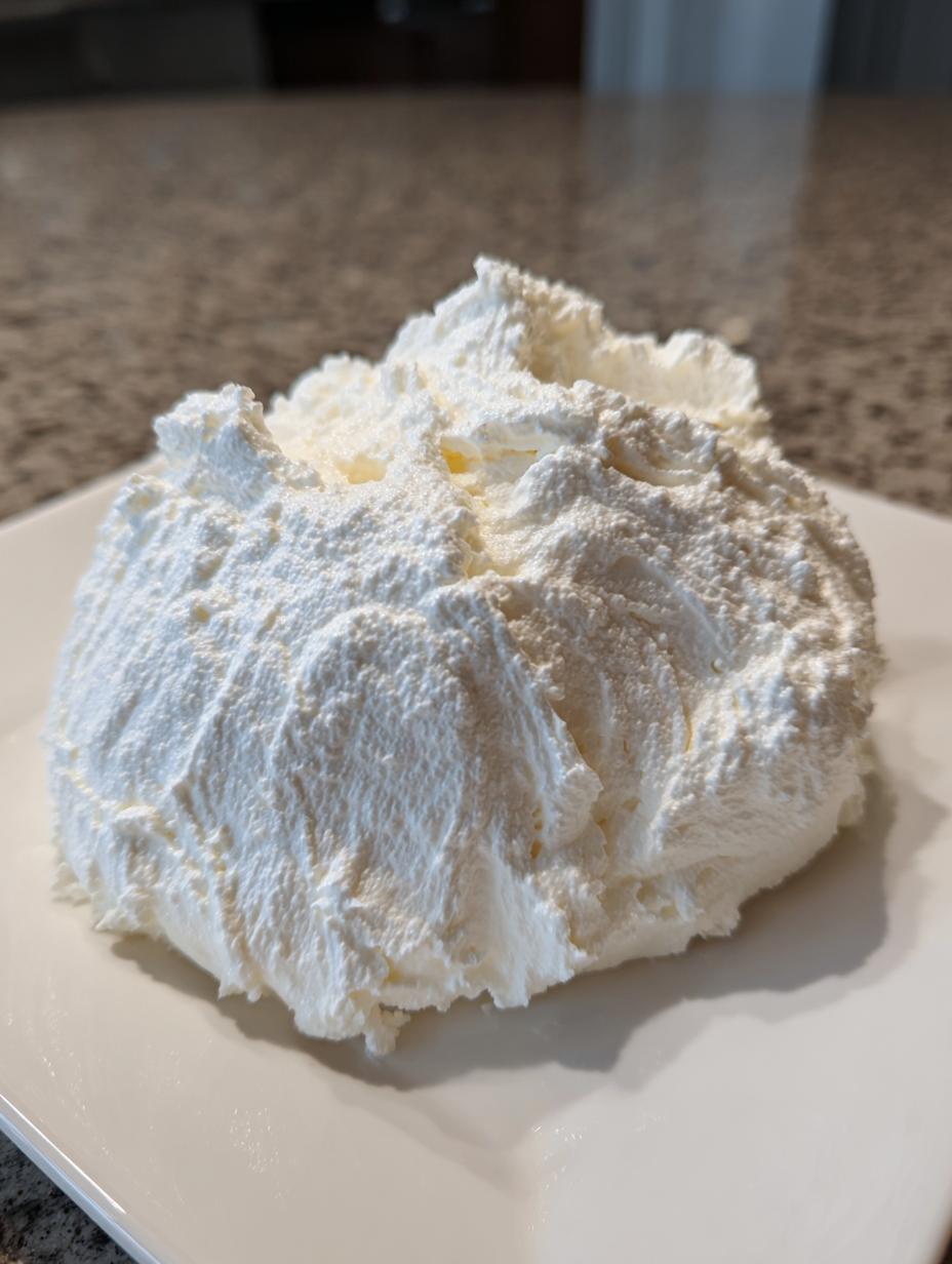 healthy cream cheese frosting - detail 2