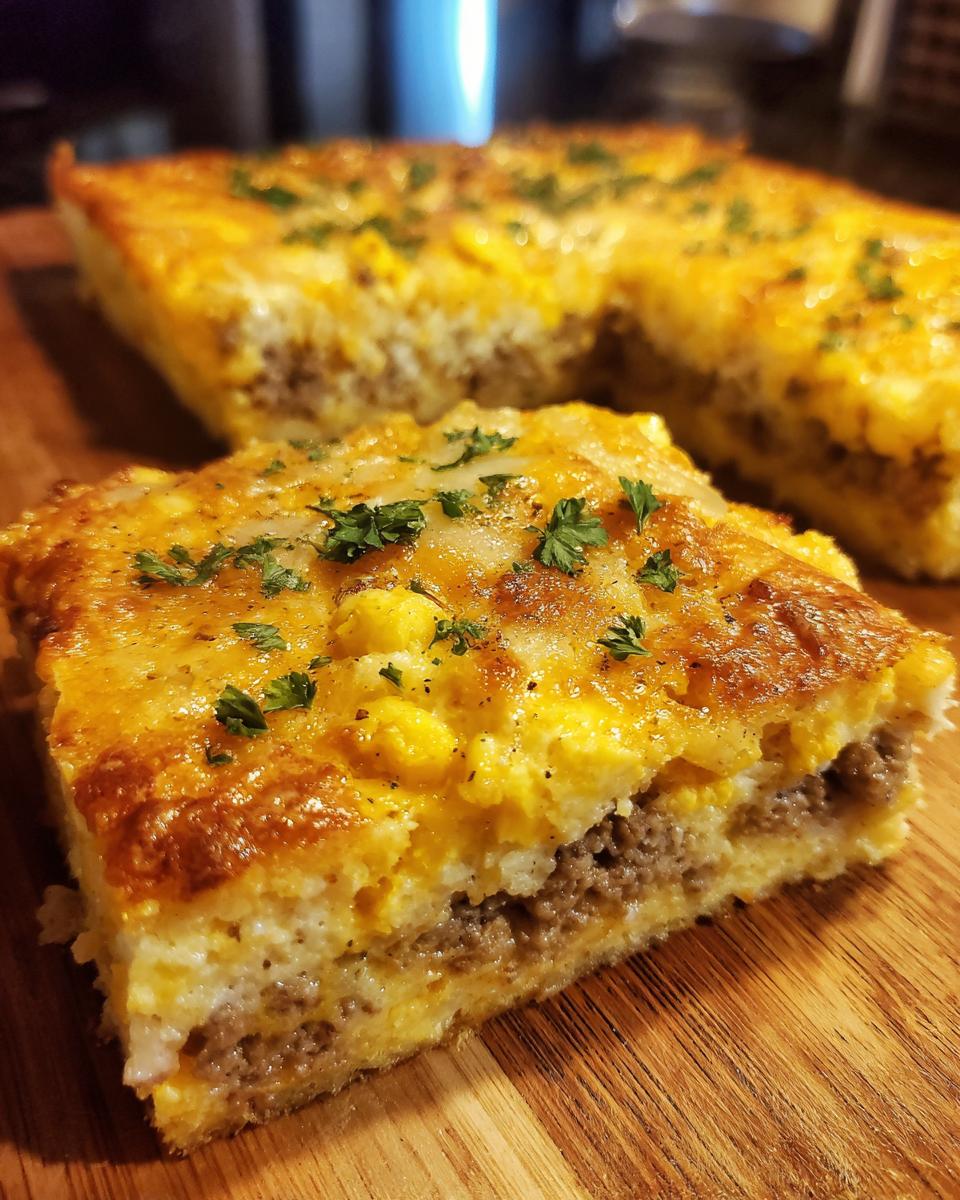 hobo casserole with ground beef - detail 1