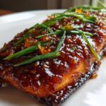 honey garlic salmon