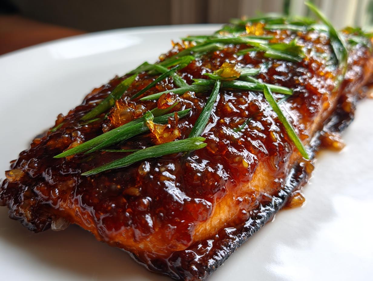 Amazing 25-Minute honey garlic salmon Glory