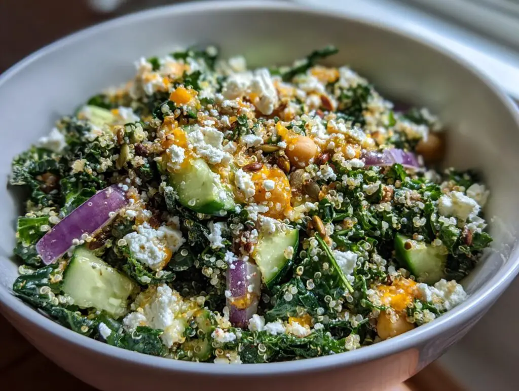 Fresh Summer Salad Ideas That Actually Taste Good (Easy & Flavorful Picks) 7 kale quinoa salad