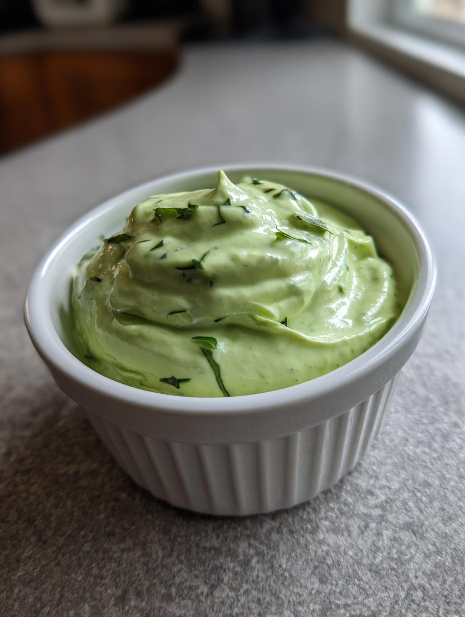 5 Minute Power lemon basil aioli Magic 5 lemon basil aioli - detail 2