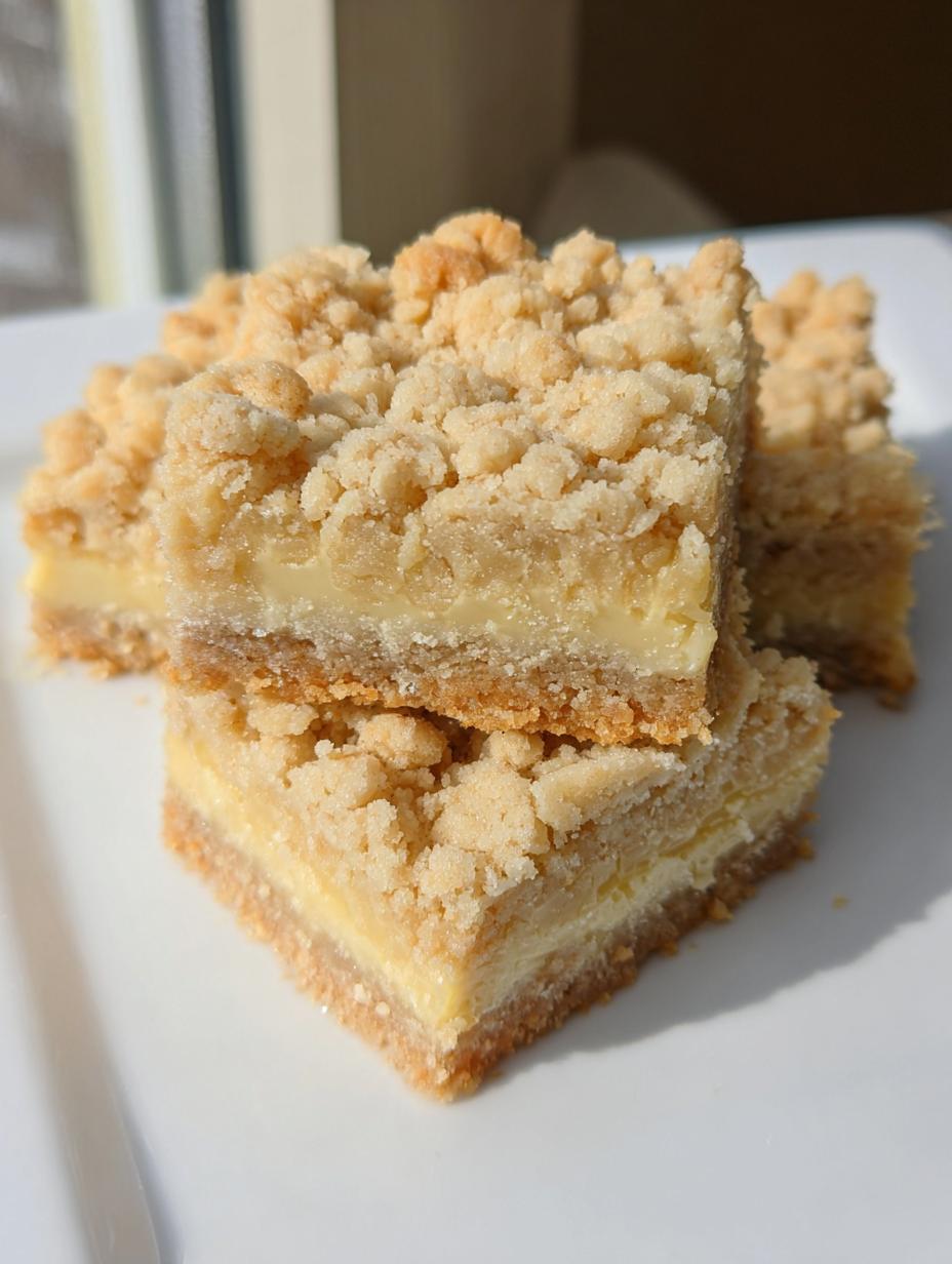 Amazing 3 Step lemon crumb bars Perfection 5 lemon crumb bars - detail 2