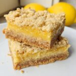 lemon crumb bars