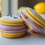 lemon lavender sandwich cookies