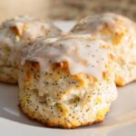 lemon poppy seed scones