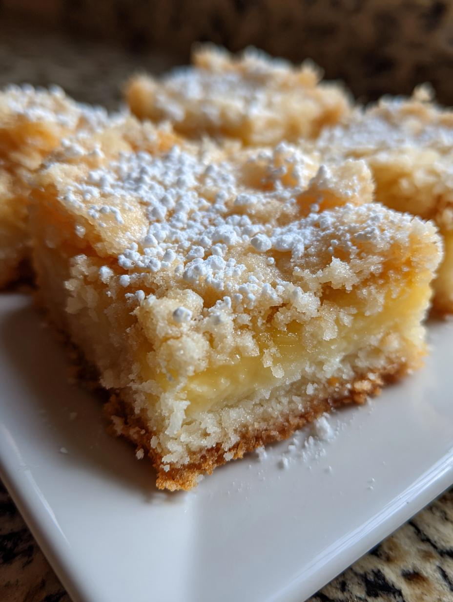 magic lemon cobbler - detail 2