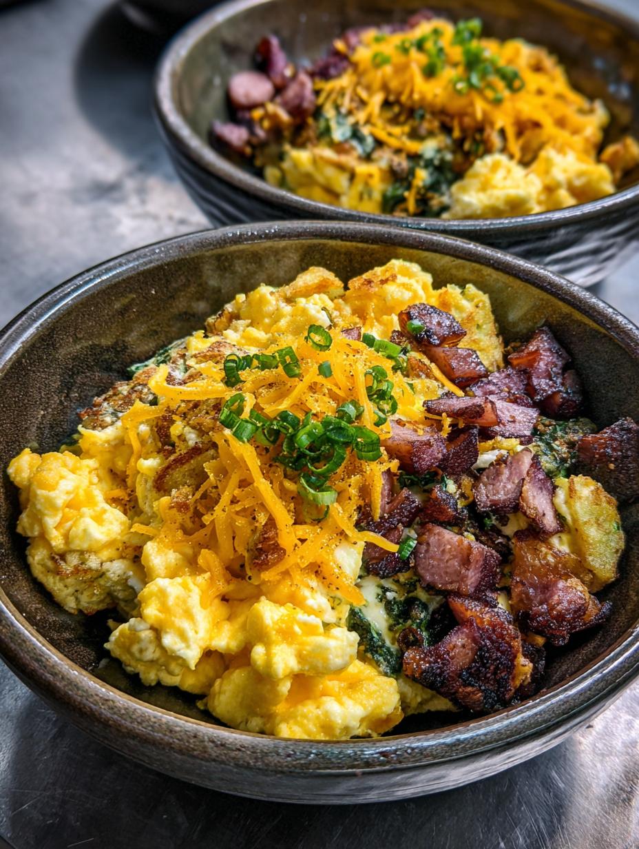make ahead breakfast bowls - detail 2