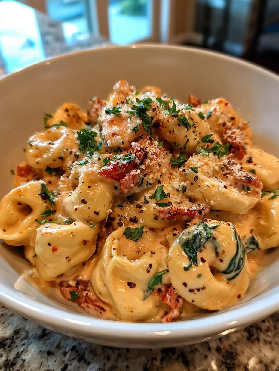 marry me chicken tortellini - detail 2