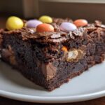 mini egg brownies
