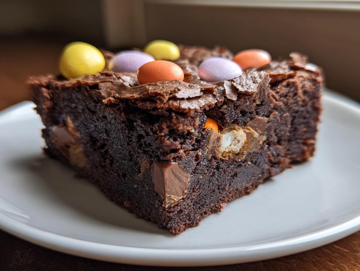 3 Amazing mini egg brownies Chewy Secret