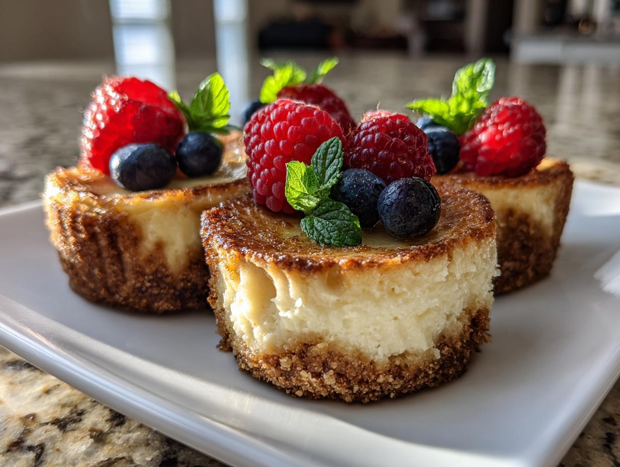 Amazing 9g Protein mini protein cheesecakes