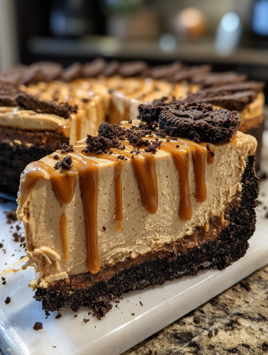 no bake Biscoff cheesecake - detail 2