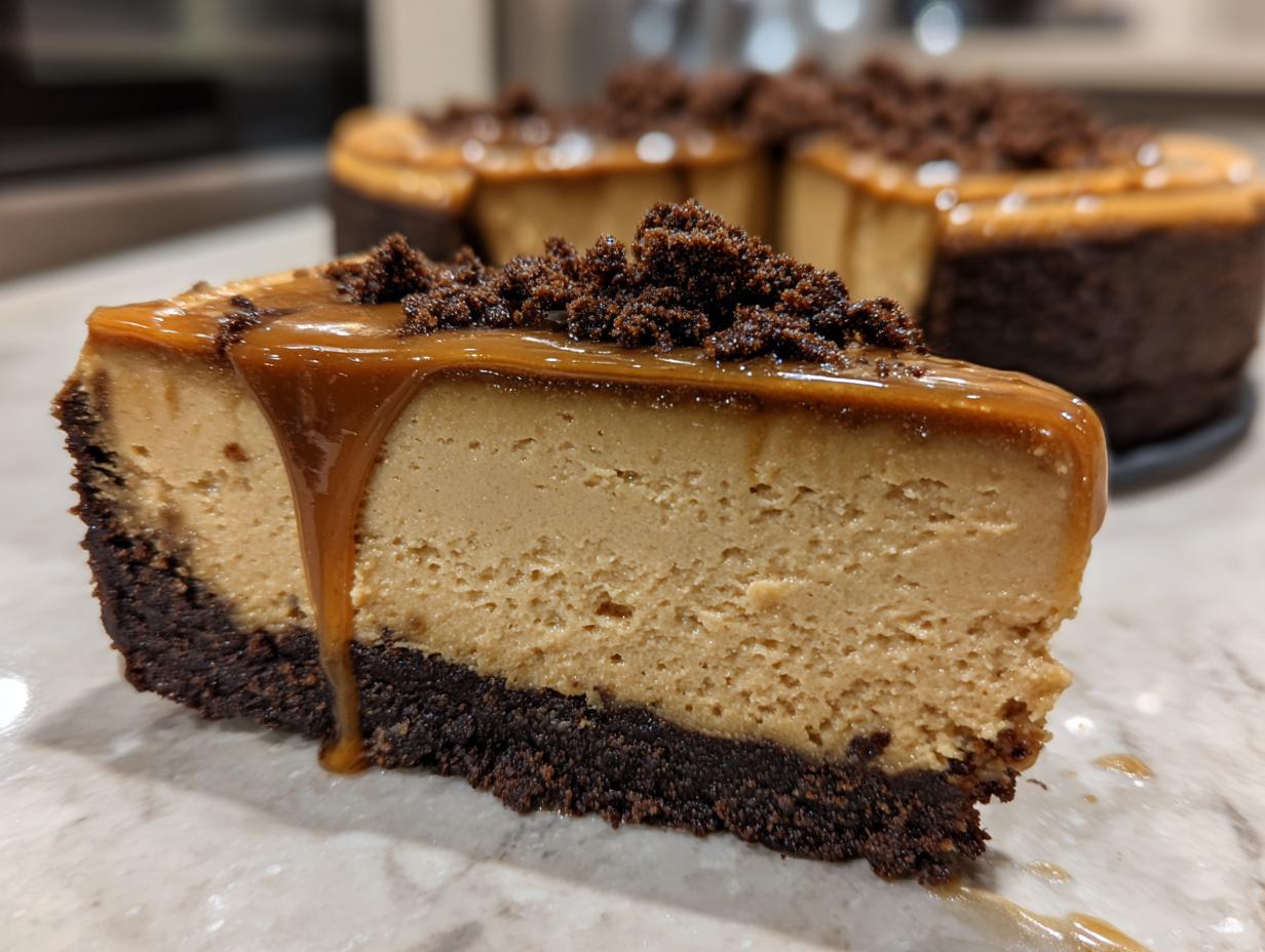 Amazing no bake Biscoff cheesecake in 1 step